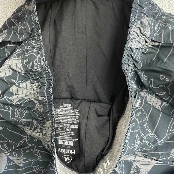 NEW Hurley Men's Size L Floral Print Swim Shorts - Picture 7 of 7